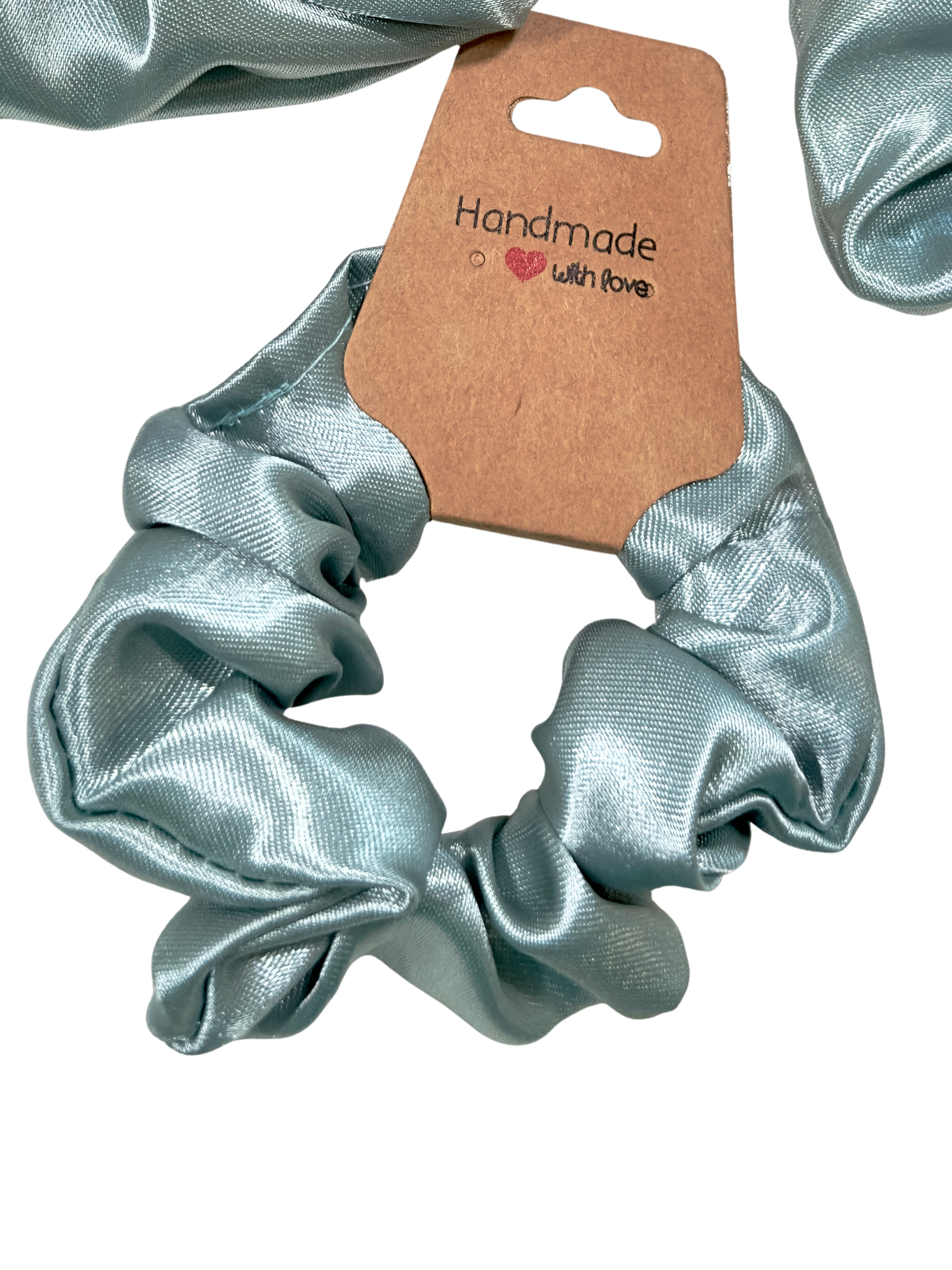 Scrunchie - Satin Blau