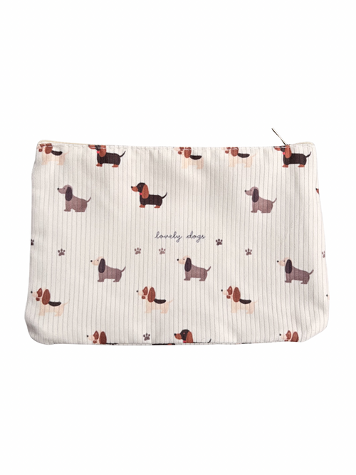 Kosmetiktasche - Lovely Dogs